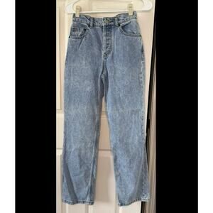 ASOS Jeans Women’s‎ 24/30 High Waist Mom Light Wash